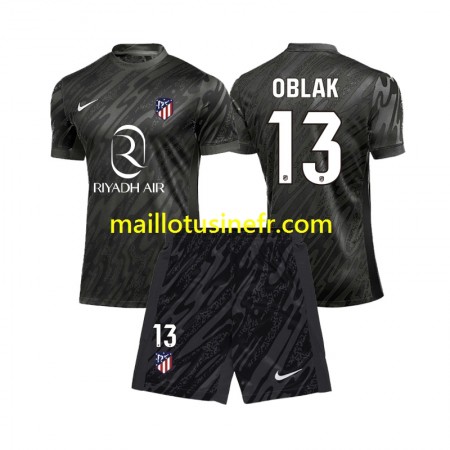 Maillot de Foot Atlético Madrid Jan Oblak 13 Gardien Domicile 2024-25 - Enfant Maillot de Foot Atlético Madrid Jan Oblak 13 Gardien Domicile 2024-25 - Enfant